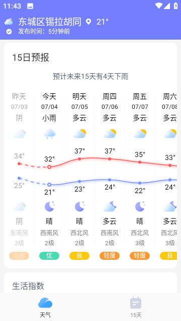 雷公天气官方版图1