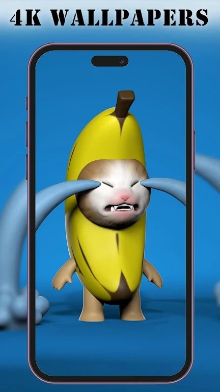 Banana Cat Wallpaper免费版图3