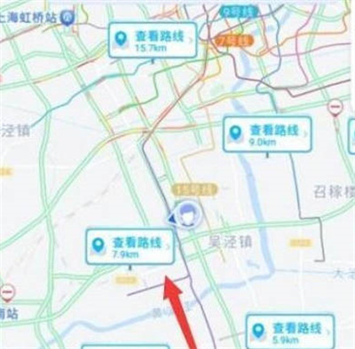 高德地图表白路线在哪里图2