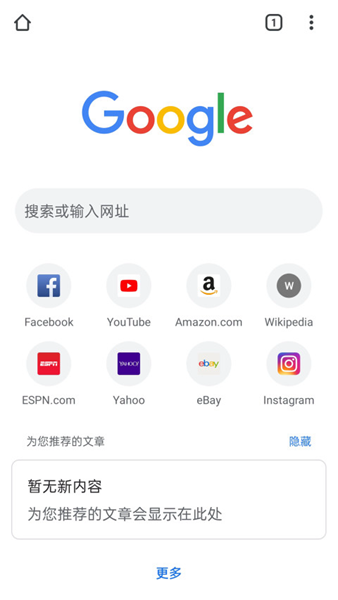 谷歌浏览器手机版中文版图3