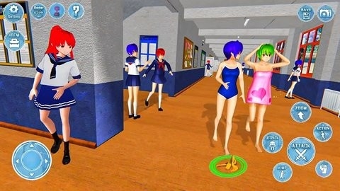 动漫女高中生3D最新版图2