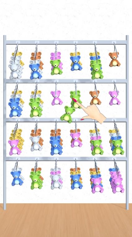 钥匙圈排序谜题最新版图2