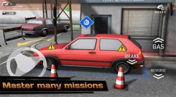 后院停车3D图2