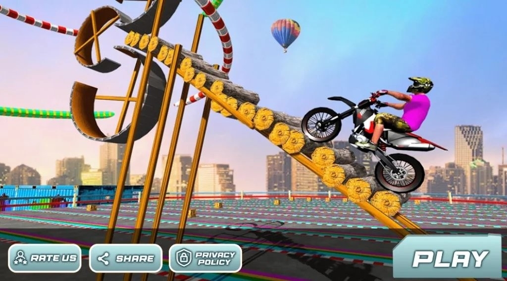 Extreme Sky Bike Stunt免费版图2