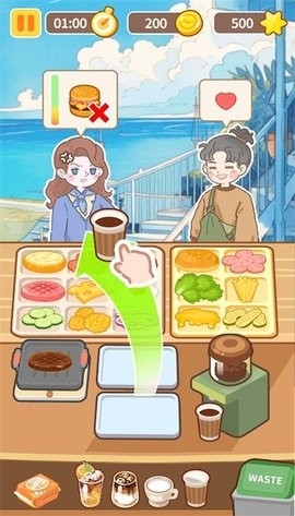 汉堡烹饪CookingStar无限金币版图3