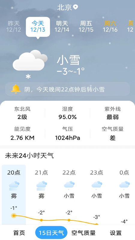 天气预报晴安卓版图2