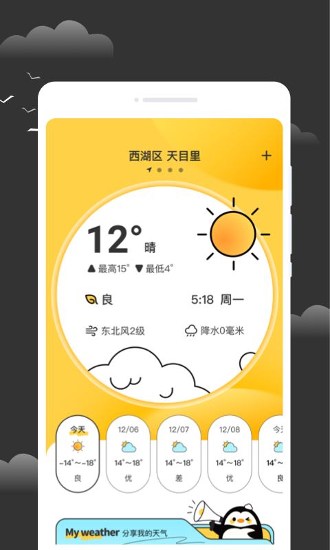 逐月天气图3