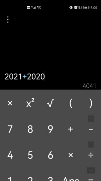 华为默认计算器图3